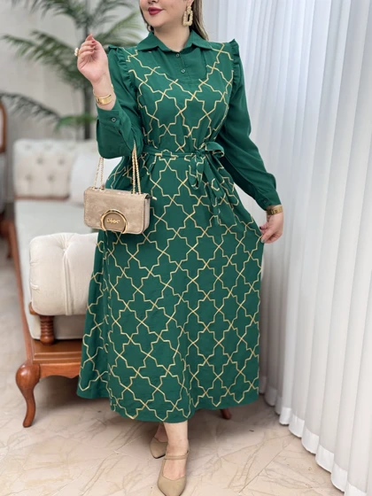 پیراهن اسکادا طلاکوب 2911