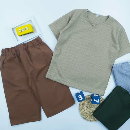 ست پسرانه کوبایی پارچه مراکشی