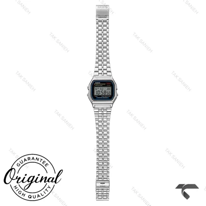 ساعت کاسیو A159WA-N1 اصل بند استیل Casio-11936-U