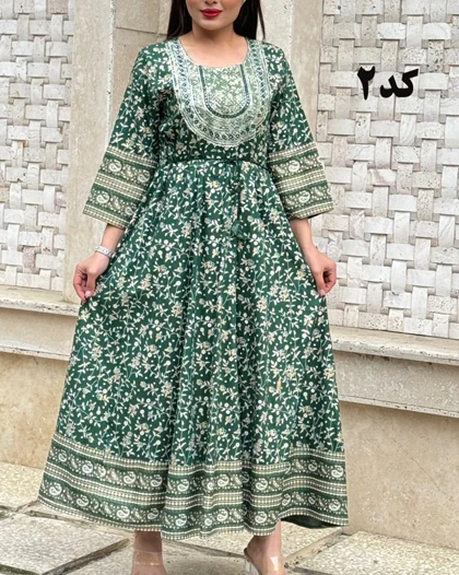 پیراهن کورتای هندی زویا 6095