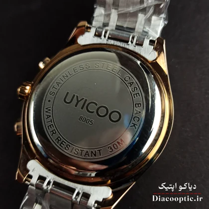 ساعت مچی مردانه برند Unicoo سه موتور مدل DO1169 استیل