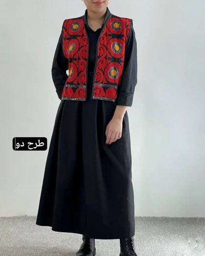 جلیقه کار شده کد 4292