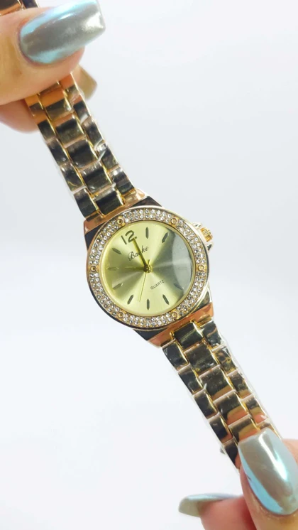 ساعت مچی زنانه باوک Baoke نگین‌دار با موتور کوارتز