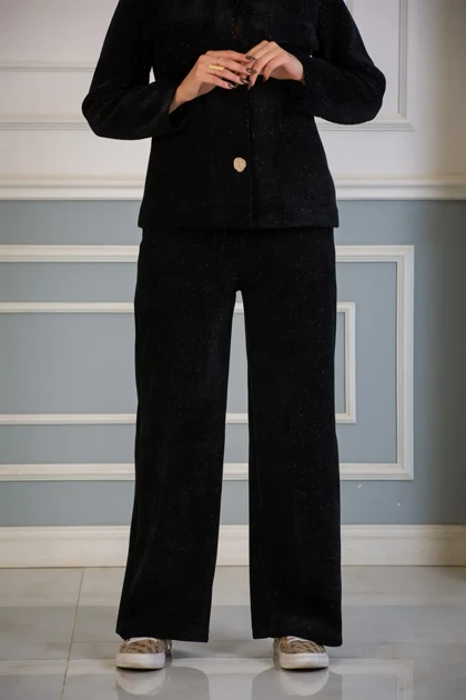 شلوار بیسکوییتی کمرگان