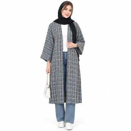 مانتو پاییزه زنانه لمه شانل ترک کد 133