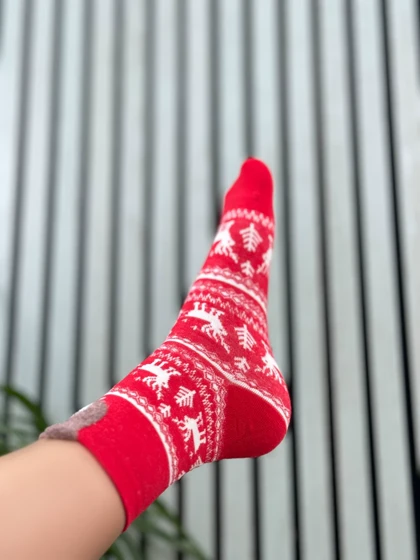 جوراب زنانه کریسمس