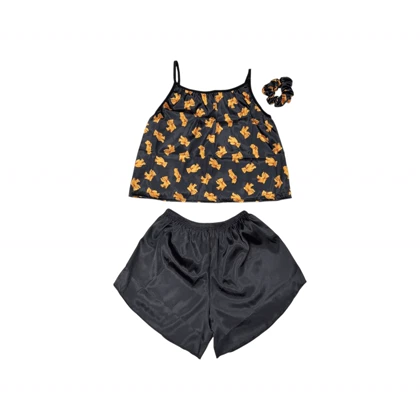 ست تاپ و شلوارک طرح تدی 071