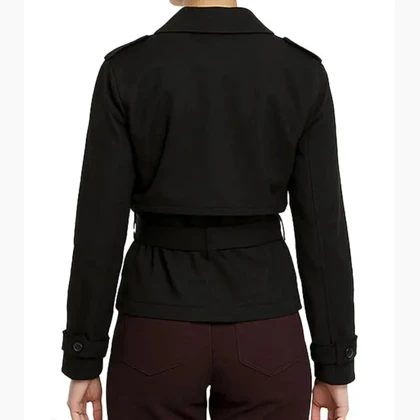 ترنچ کت دبل برست اورسایز زنانه - 62251174