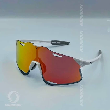 عینک 100% دو لنز NOVRIK GREY GOLD