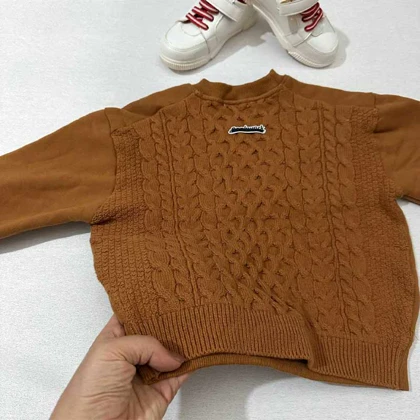 بلوز دورس دخترانه COKE پشت بافت اورجینال