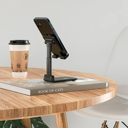 هولدر موبایل و تبلت گرین لاین مدل GREEN LION FOLDING STAND GNFOLPSTNDBK