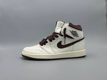 کتانی نایکی جردن1 مامانیر زرشکی مستر/Nike AJ1