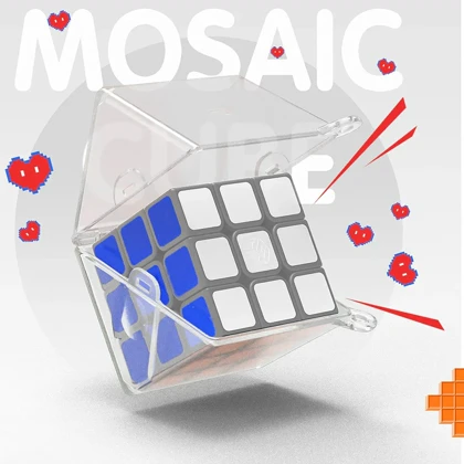 مکعب روبیک 3x3 گنز GAN مدل 328 طرح جاکلیدی