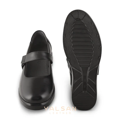کفش روزمره زنانه چرم یلسان مدل امیلیا کد 665-MC