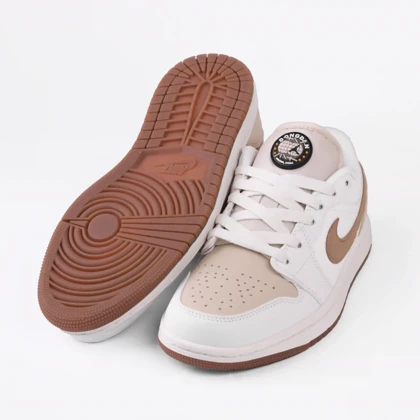 کتانی نایک مدل Air Jordan مستر سفید نسکافه کد 0021