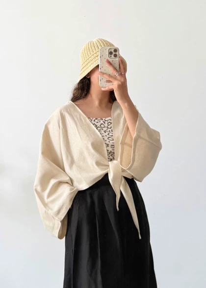 شومیز گره‌ای زارا | ZARA Knot