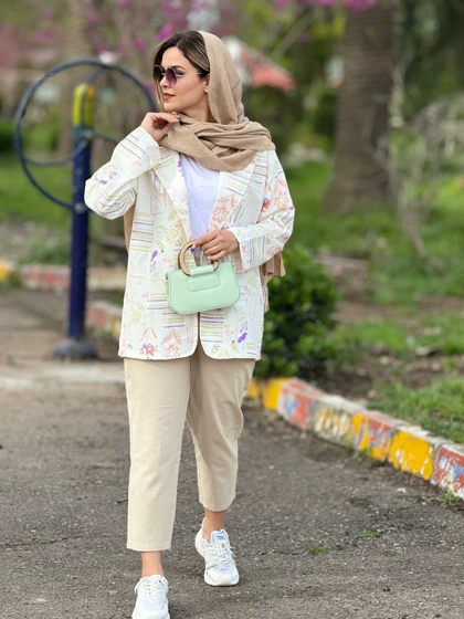 مانتو لینن هایدی 0049