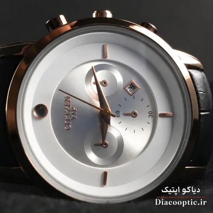 ساعت مچی زنانه موتور ژاپن برند سیتیزن مدل Do1294 چرمی