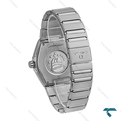 ساعت مردانه امگا کانسلیشن منهتن جدید تمام سیلور خطی Omega-7634-G