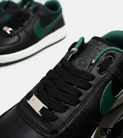 کفش مردانه و زنانه مشکی سبز NIKE AIR FORCE مدل 5349