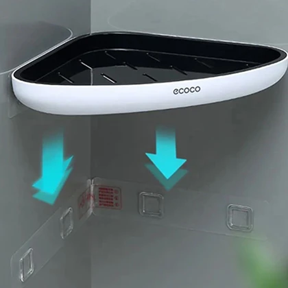 استند سه گوش حمام اکوکو ECOCO مدل E2030 با زاویه 90 درجه