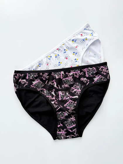 شورت اسلیپ نخ پنبه طرحدار سایز 2XL میسپل Misspel