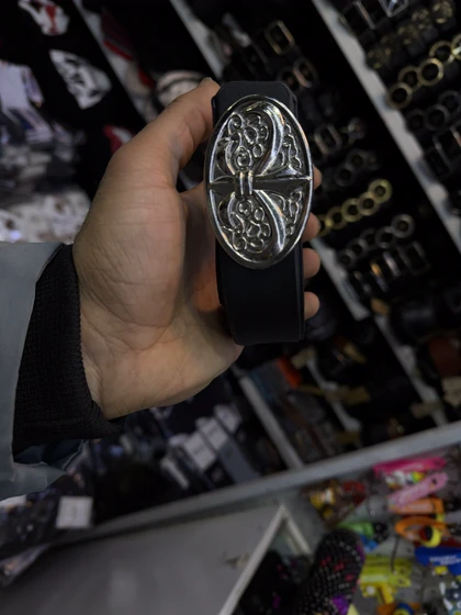 کمربند پلاکی سگک فلزی طرح جدید 2026