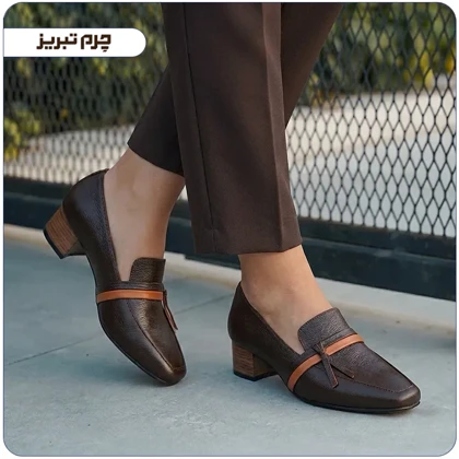 کفش مجلسی زنانه چرم مدل BR5909
