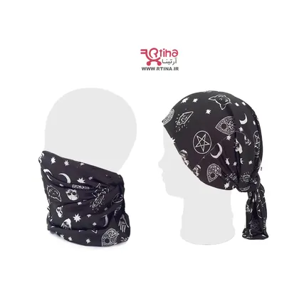 اسکارف دستمال گردن پسرانه و دخترانه مدل لوله ای طرح فشن