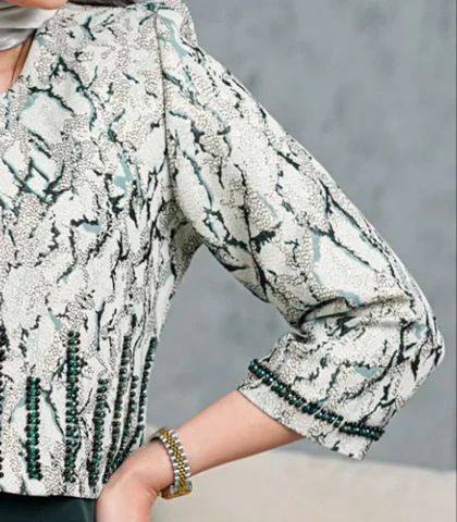 کت و سارافون ژاکارد کد551