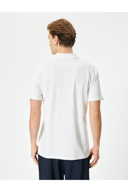 تیشرت یقه پولو مردانه koton