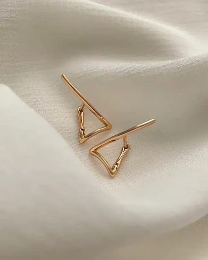 گوشواره مینیمال خطی ژوپینگ