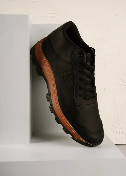 کفش مردانه مشکی CK مدل Behdad ویژه