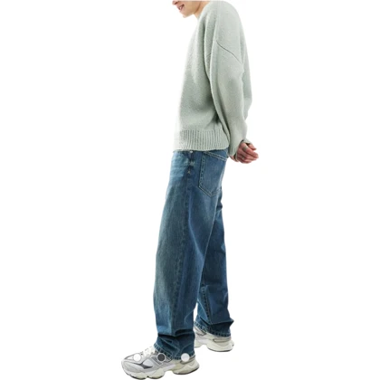 شلوار جین بگ استایل مردانه pull & bear کد 329 سایز 43 خارجی