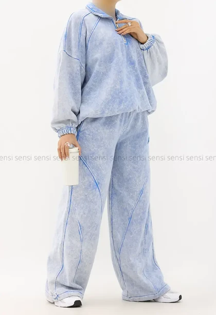 ست نیم زیپ شلوار سنگشور کد1004860