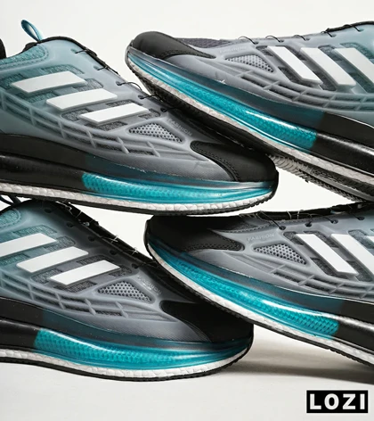 کفش کتانی مردانه سبز طوسی ADIDAS Solar disk V2