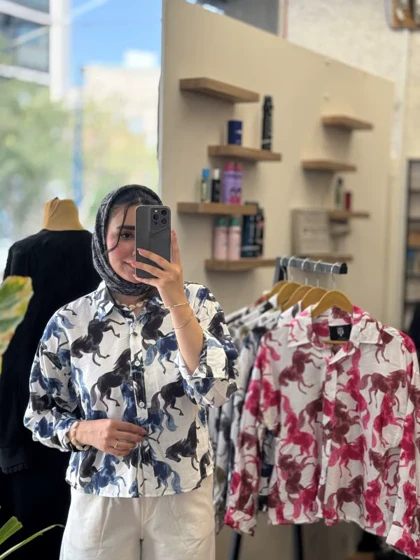 شومیز اسبی_1109