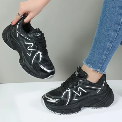 کتانی اسپرت زنانه مدل نیوبالانس 1860 رنگ مشکی کد 41120