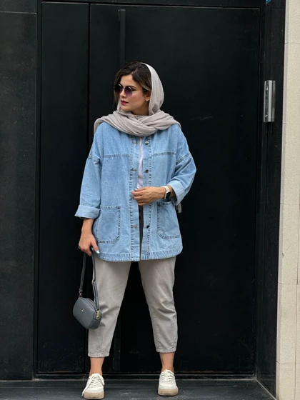 مانتو جین اسپرت 304