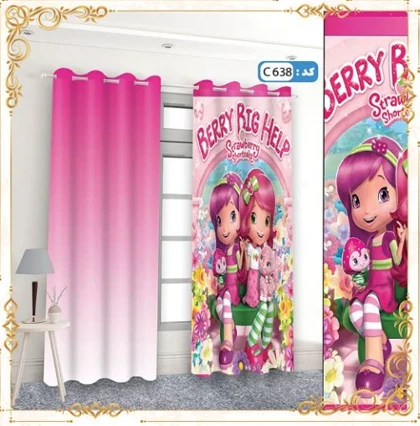 پرده پانچی اتاق کودک و نوجوان کد c-638