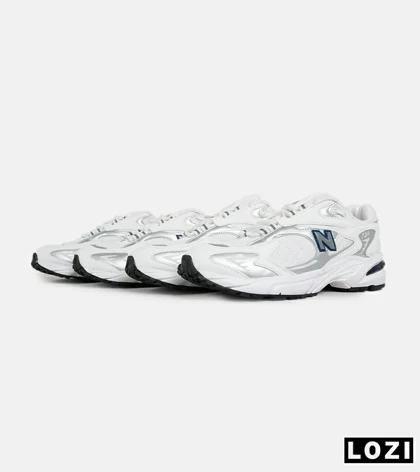 کفش کتانی مردانه و زنانه سفید طوسی NEW BALANCE 725
