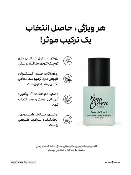 اسپری الکسیر آبرسان نیوبورن