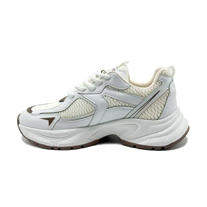 کفش و کتانی زنانه مدل نیوبالانس NEWBALANCE رنگ سفید کرم