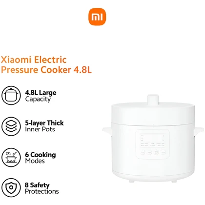 زودپز برقی چند منظوره شیائومی Xiaomi مدل MYL02-2 ظرفیت 4.8 لیتر
