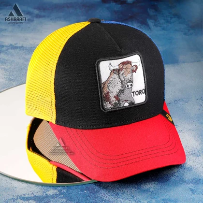 کلاه گورین طرح گاو Trucker Cap HA87