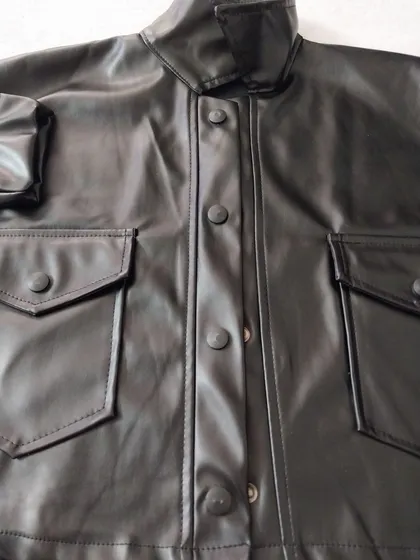 کت کوتاه چرم دلسا کد 254