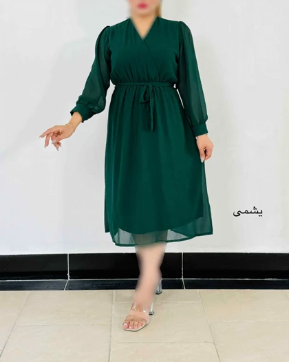 پیراهن حریر میدی کاترین کد محصول 094