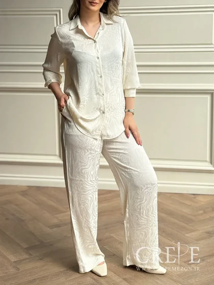 شومیز شلوار طرح زبرا