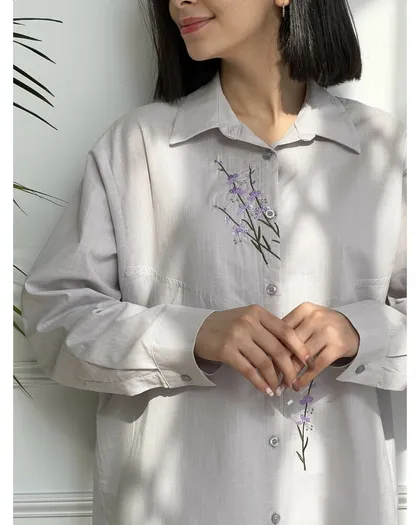 تونیک گلدوزی یاس