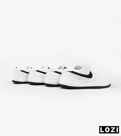 کفش کتانی بزرگ پا سفید مشکی نایک NIKE AIR FORCE